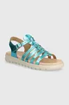 Geox  Dětské kožené sandály  SANDAL SOLEIMA