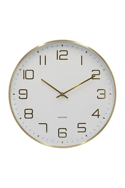 Nástěnné hodiny Karlsson Elegance Glow více barev