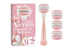 Gillette Venus ComfortGlide Spa Breeze dámský holicí strojek 1 ks + 4 náhradní hlavice