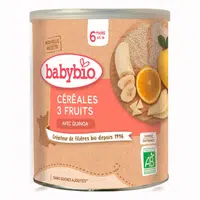 Babybio Nemléčná kaše 3 druhy ovoce 220 g
