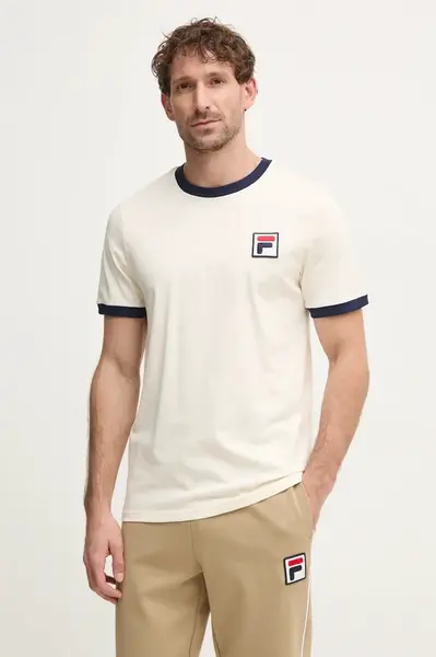 Bavlněné tričko Fila