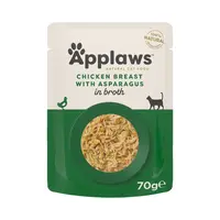 Applaws Cat Kuřecí prsa a chřest kapsička 70 g