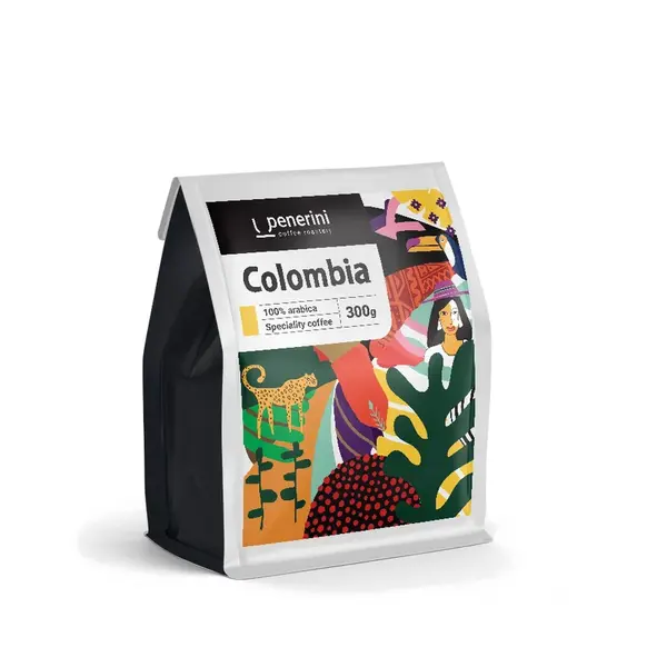 Penerini Colombia Oliverio Ñañez 100% arabika zrnková káva 300 g