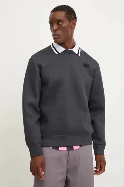 Mikina The North Face Crew Neck Sweatshirt pánská, černá barva, hladká, NF0A8AMAKS71