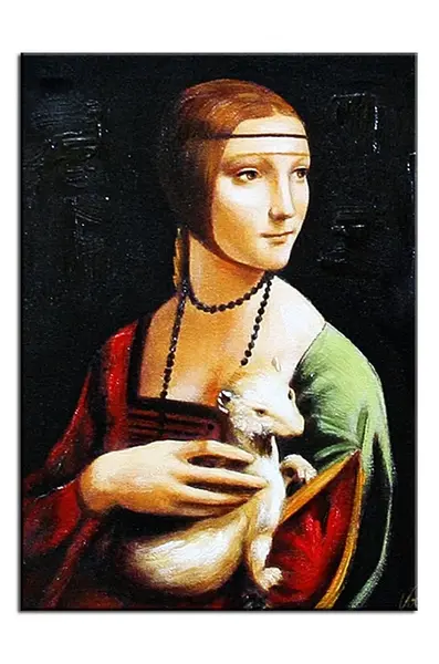 Olejomalba Leonardo Da Vinci Lady with an Ermine