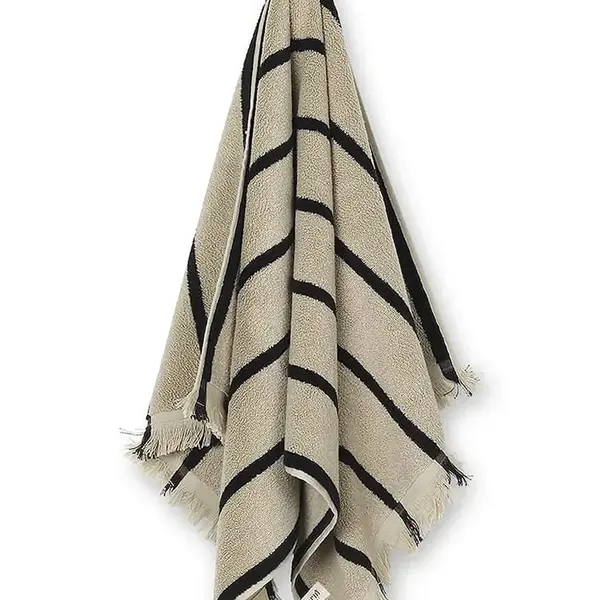 Velký bavlněný ručník ferm LIVING Alee