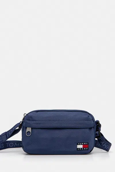 Kabelka Tommy Jeans modrá barva, AW0AW17286
