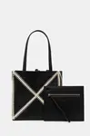 Kabelka Nanushka THEORIGAMITOTE černá barva, NW23CRBG02499