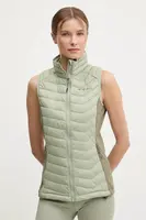 Sportovní vesta Columbia Powder Pass zelená barva, 2126132