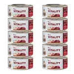 Akinu VITALITY Kuřecí & kachní maso konzerva pro kočky 10 x 70 g