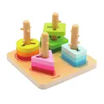 2Kids Toys Nasazování geometrické tvary 13 ks