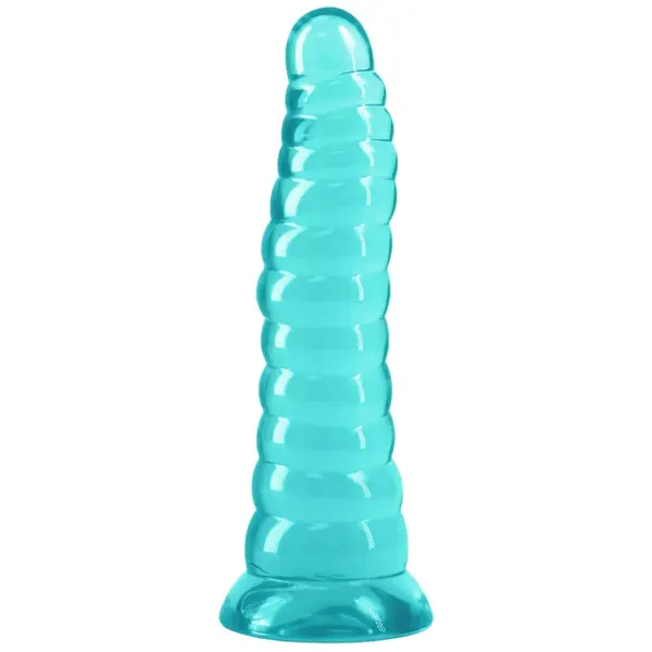 NS Novelties Gelové dildo s přísavkou Fantasia Nymph, tyrkysové 19 cm