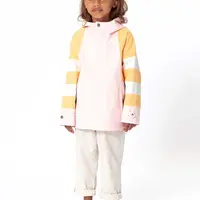 Dětská bunda Gosoaky ROARING MOUSE růžová barva