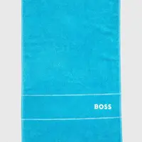 Malý bavlněný ručník BOSS Plain River Blue 40 x 60 cm