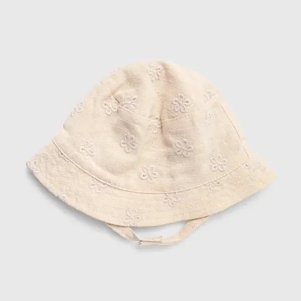 Klobouk s příměsí lnu zippy