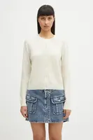 Vlněný kardigan Samsoe Samsoe SABOSTON