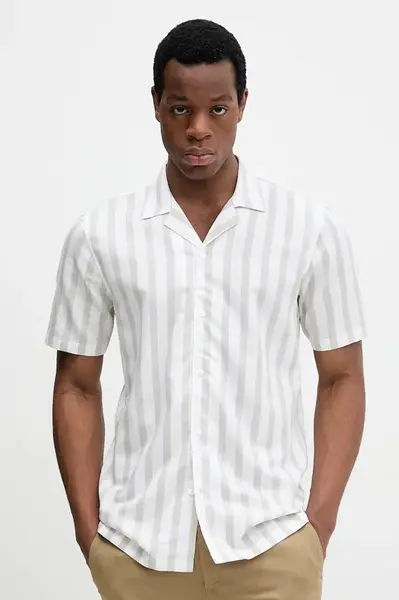 Košile s příměsí lnu Lindbergh