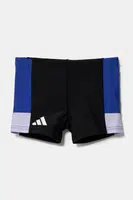 Dětské plavky adidas Performance černá barva, JL6361