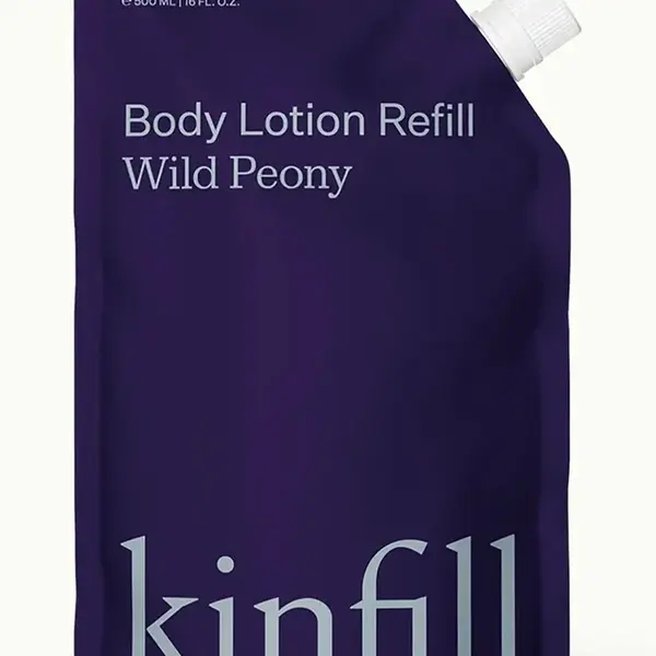 Náplň tělového mléka Kinfill Wild Peony 500 ml