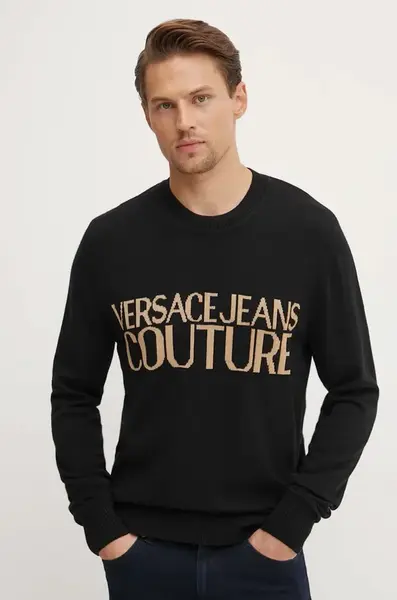 Vlněný svetr Versace Jeans Couture
