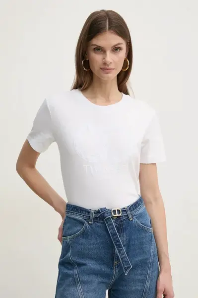 Bavlněné tričko Twinset