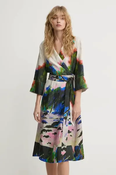 Hedvábné šaty MUNTHE SAMEN