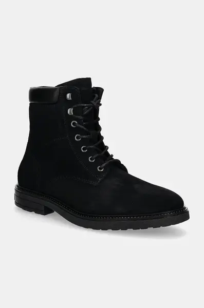 Semišové kotníkové boty Tommy Hilfiger HILFIGER OUTDOOR SUEDE BOOT