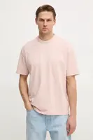 Bavlněné tričko Guess růžová barva, s aplikací, M5RI35 K8FQ4