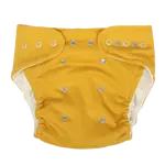 Mamatti Látková plenka EKO sada - kalhotky + 2 x plenka, Mýval, vel. 5 - 14 kg hořčicová