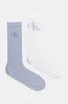 Ponožky Calvin Klein Jeans 2-pack pánské, bílá barva, 701231387