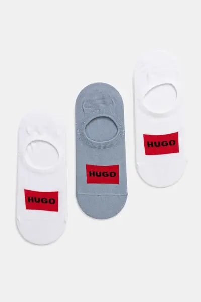 Ponožky HUGO 3P LC LABEL CC 3-pack