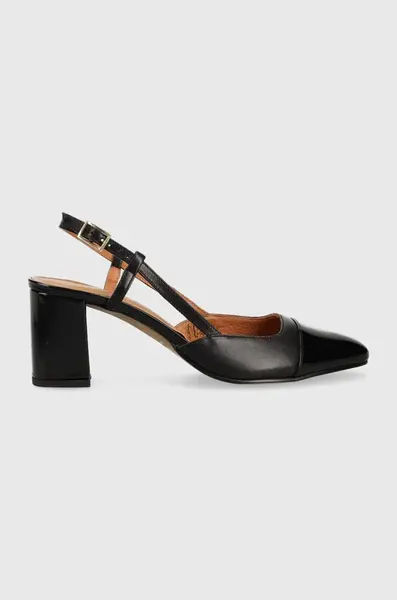 Jonak  Kožené lodičky  DHAPOP VERNIS/CUIR