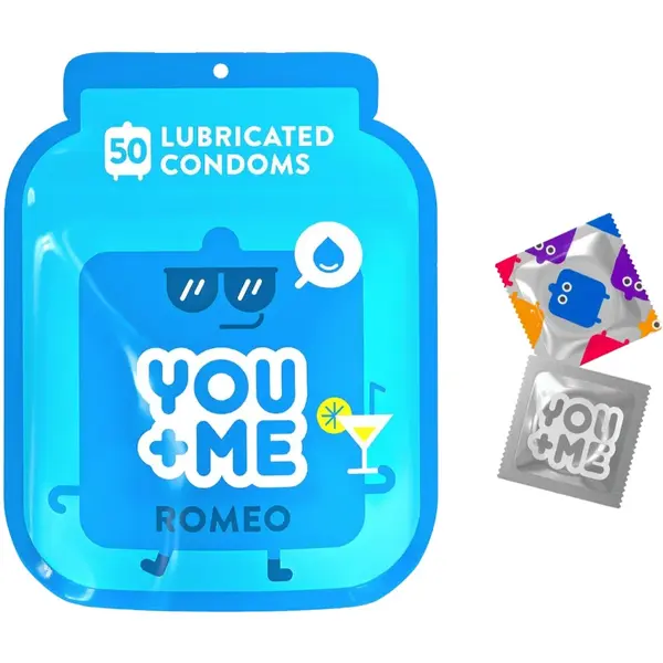 You Me You Me ROMEO - extra lubrikované kondomy (50 ks)
