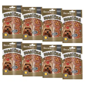 Akinu MASÍČKA Kuřecí proužky pamlsek pro psy 8 x 75 g