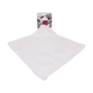 Tulilo Baby Ručník s hračkou Kravička, 35x35cm