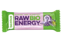 Bombus Raw BIO Tyčinka Black currant + coconut 50 g