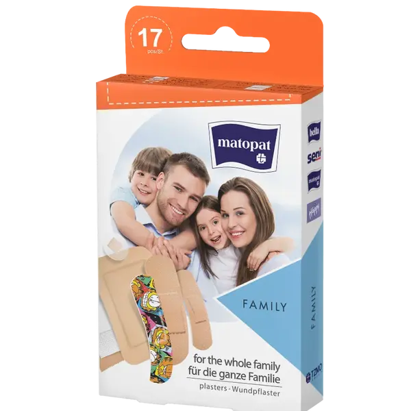 Matopat Family 6 velikostí náplasti 17 ks