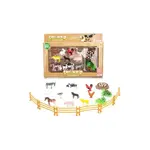 Zvířátka farma figurky set s ohrádkou 13 ks