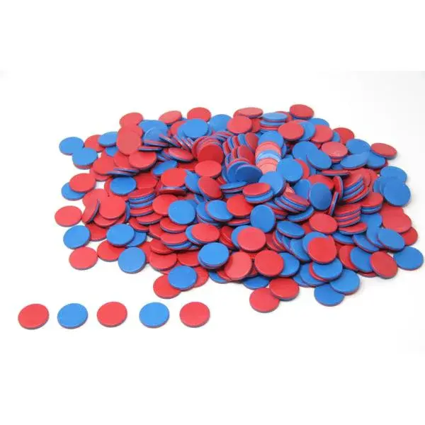 Wissner Žetony červené a modré 400 ks