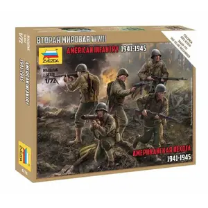 Snap Kit figurky 6278 - US Infantry (1:72)