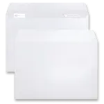Bílá obálka Clairefontaine - C5, samolepicí, bez okénka