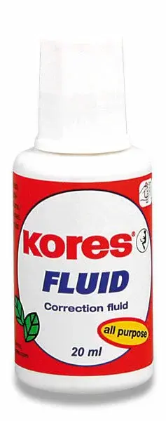 Opravný lak Kores Fluid - štěteček, 20 ml