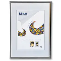Obrazový rám BFHM - plastový rám A3 - stříbrný