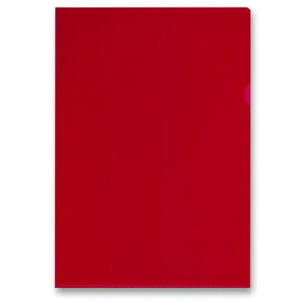 Zakládací obal L - A4, 10 ks - červený