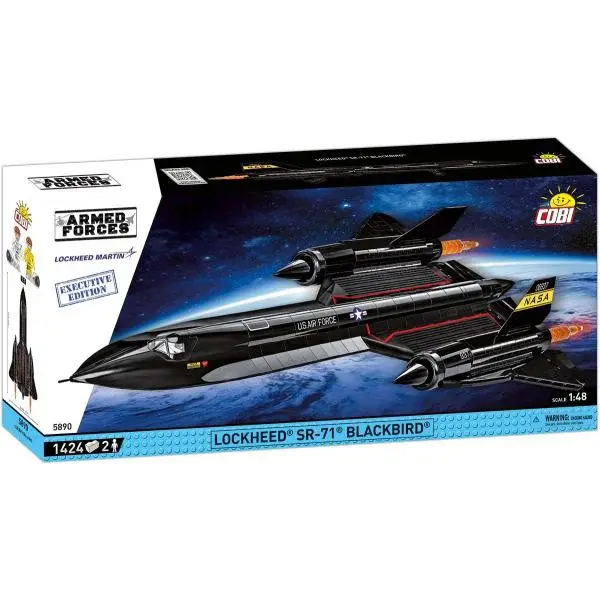 Cobi Lockheed SR-71 Blackbird, 1:48, 1379 k, 2 f, EXKLUZIVNÍ EDICE