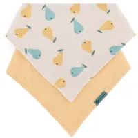 Petite&Mars Bandana Luke 3m+ bryndák Beige Pears&Intense Ochre 1 ks