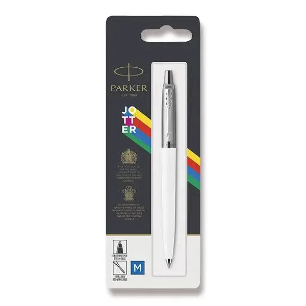 Parker Jotter Originals White kuličkové pero, blistr