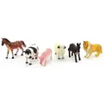 Zvířátka domácí farma 6ks