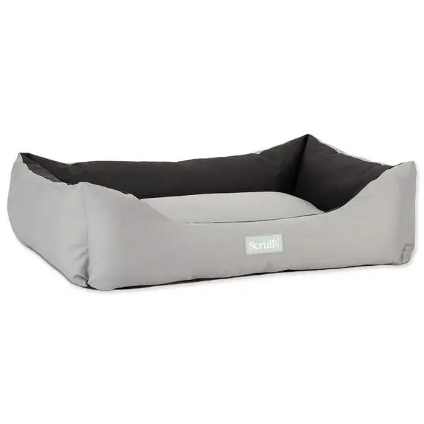 Pelíšek Scruffs Expedition Box Bed Storm Grey XL 90x70cm