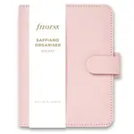 Kapesní diář Filofax Saffiano A7 - růžový